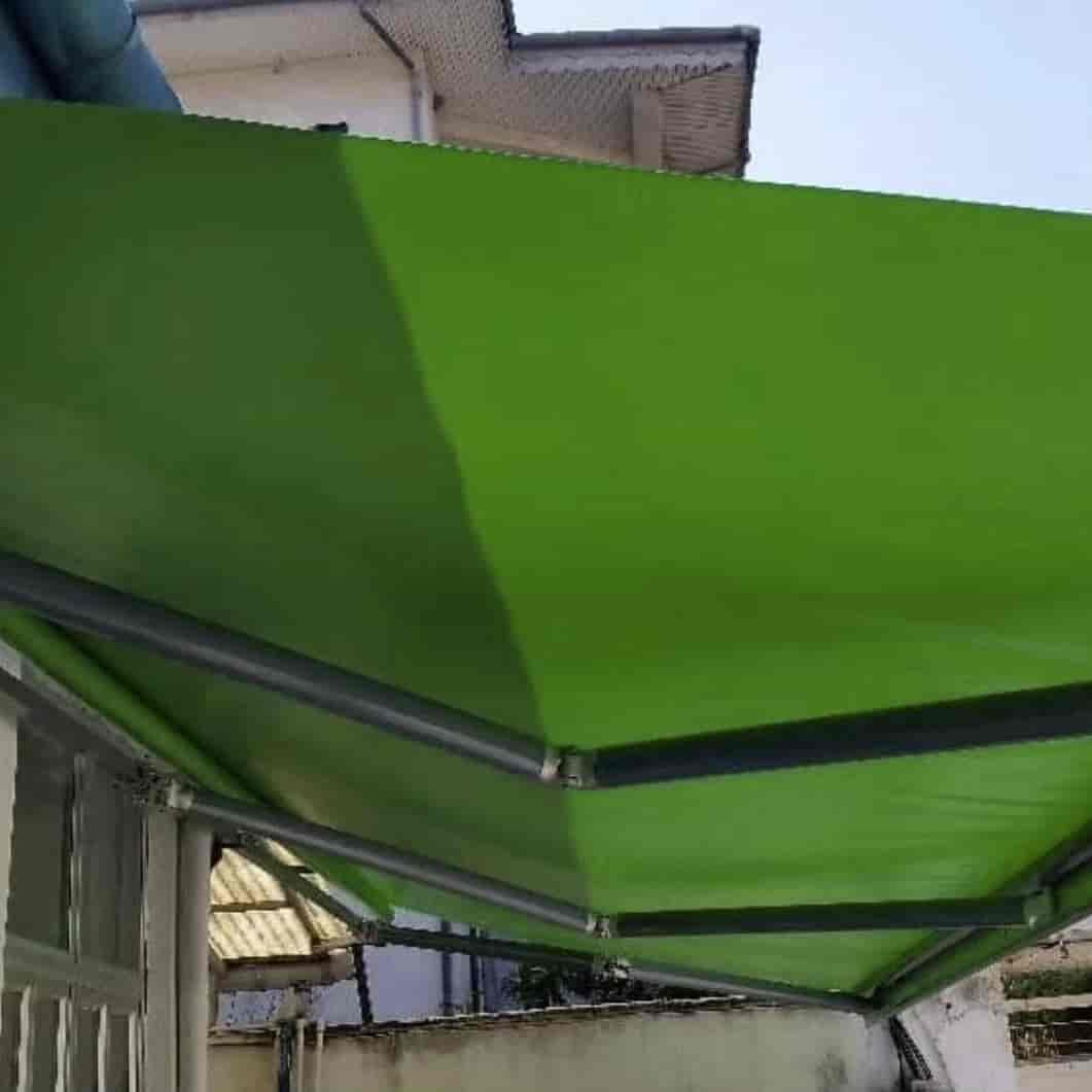 سایبان برقی عرض ۶ متری بازوی پولانیکس ترکیه