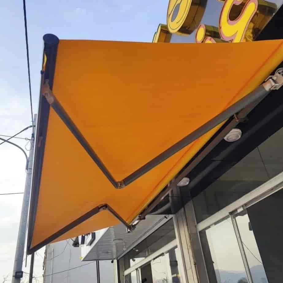 سایبان بازوئی پارچه برند EC120 اسپانیایی
